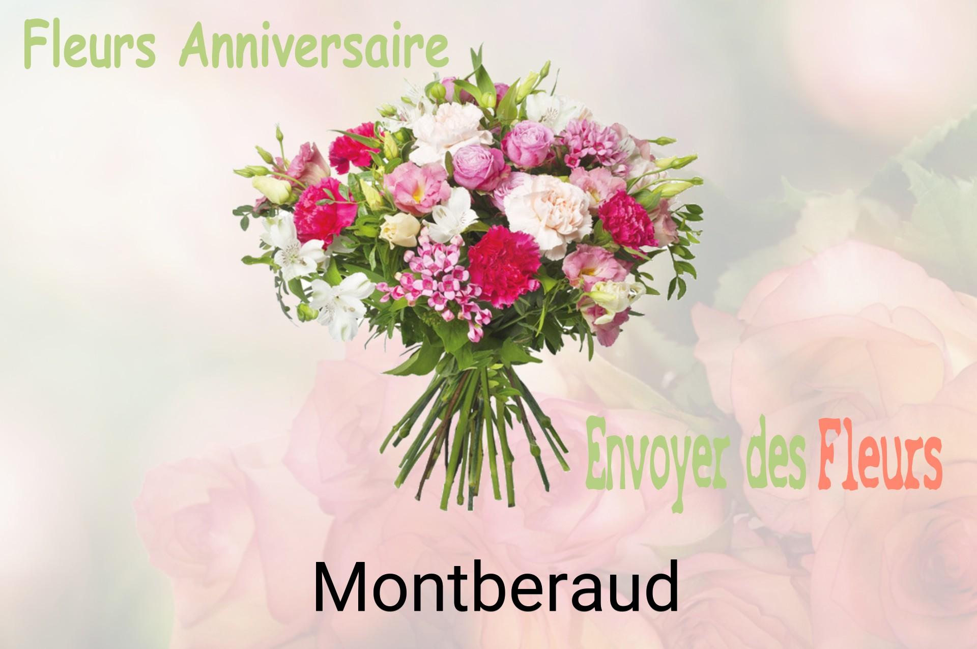 Bouquet de fleurs d’anniversaire livré à Montberaud